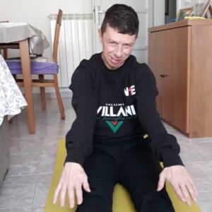 “Ciao sono Danilo, io cerco di tenermi in forma allenandomi in casa ma quand’è che finisce sto periodo?”