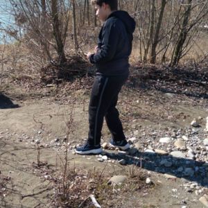 “Ciao da Carlo, adesso passeggio al fiume, ma mi mancate”