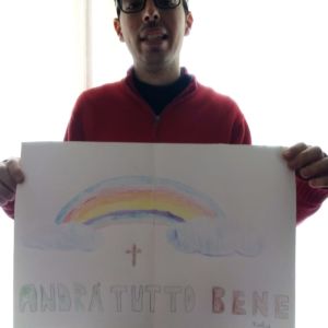 “Ciao da Fabio, andrà tutto bene e ci rivedremo tutti insieme al bowling!”