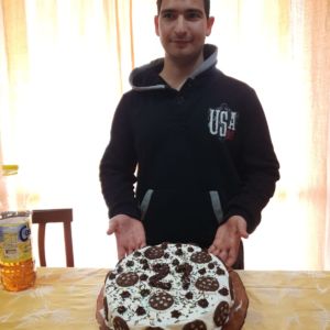 Buon compleanno al nostro Davide per i suoi 21 anni, presto festeggeremo tutti insieme!