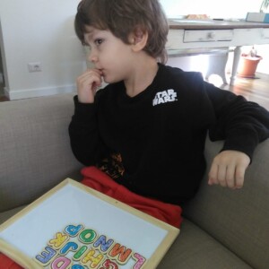 La passione di Lenny, lettere e numeri... per imparare a scrivere
Andrà tutto bene!